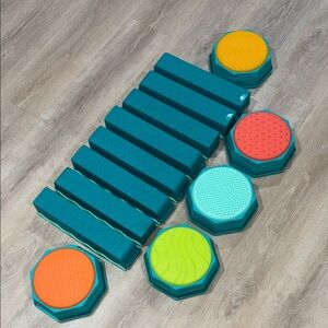 B Toys balance beams and stepping stones